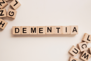 Dementia spelled out using scrabble letters | Explaining dementia